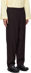 SUNNEI Brown Elastic Trousers