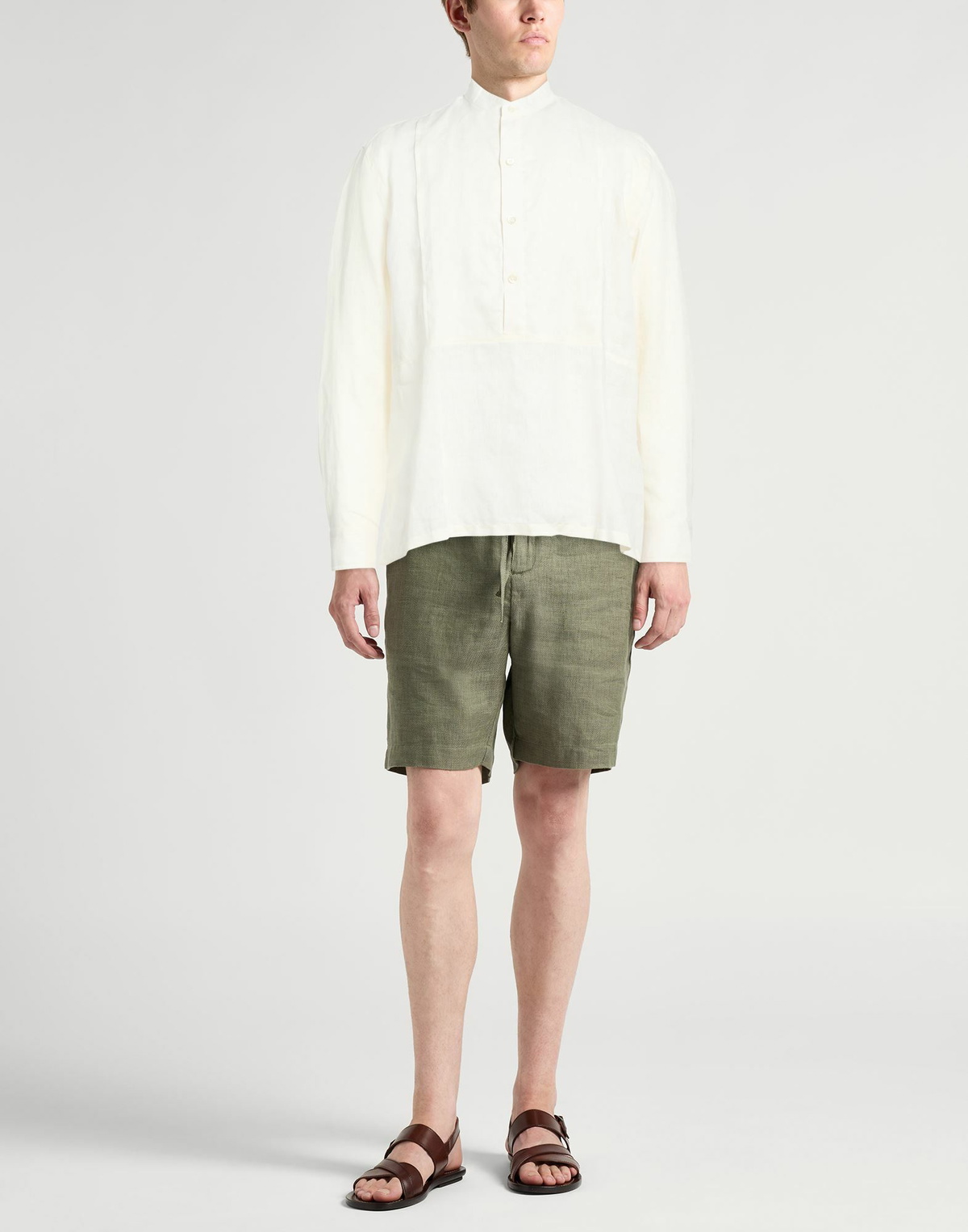 Pt Torino Mens Shirt Ivory