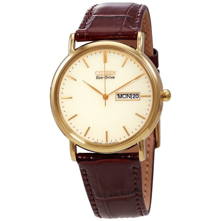 Photo: Citizen Eco-Drive Champagne Dial Ladies Watch BM8242-08P