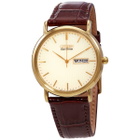 Citizen Eco-Drive Champagne Dial Ladies Watch BM8242-08P