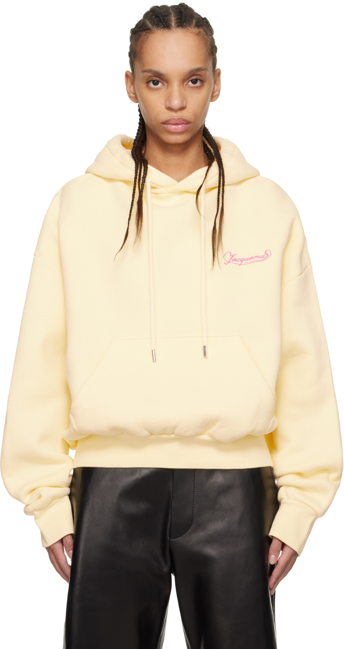 jacquemus ジャックムスフーディ　ベージュ ベージュ系 JACQUEMUS(ジャックムス) パーカー・フーディ(メンズ