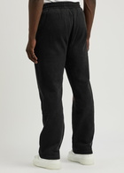 God Made Heritage Printed Cotton Sweatpants Black