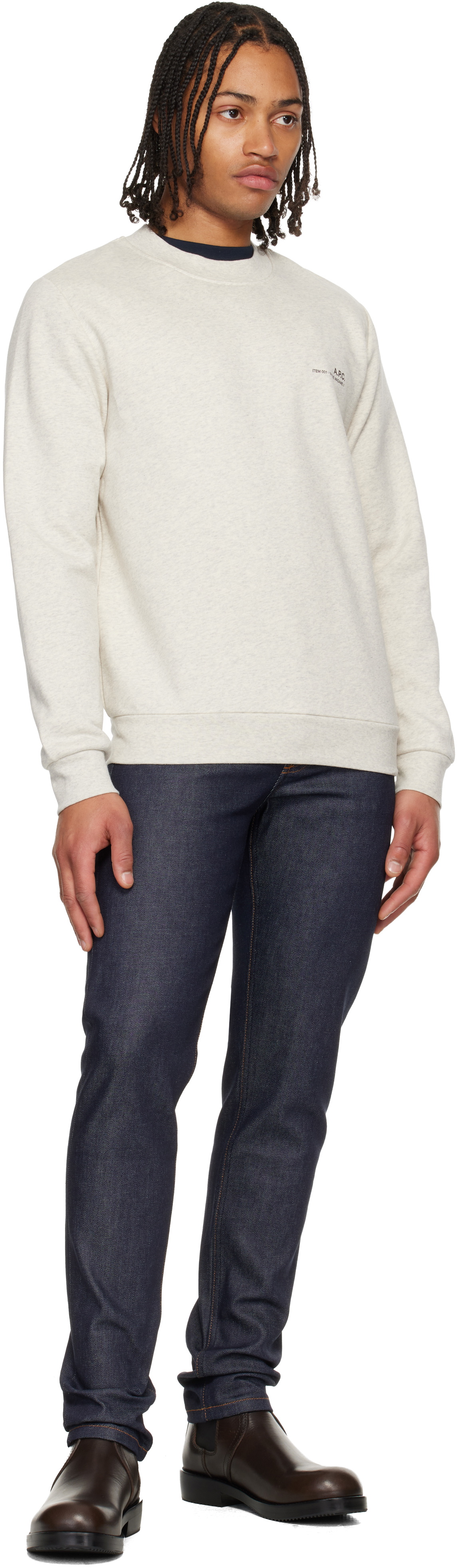 A.P.C. Gray Standard Item Sweatshirt