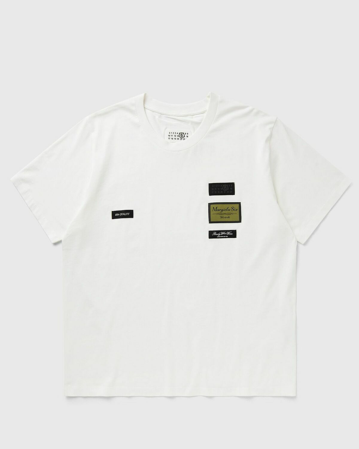 Maison Margiela MM6 T-SHIRT White Mens Shortsleefe
