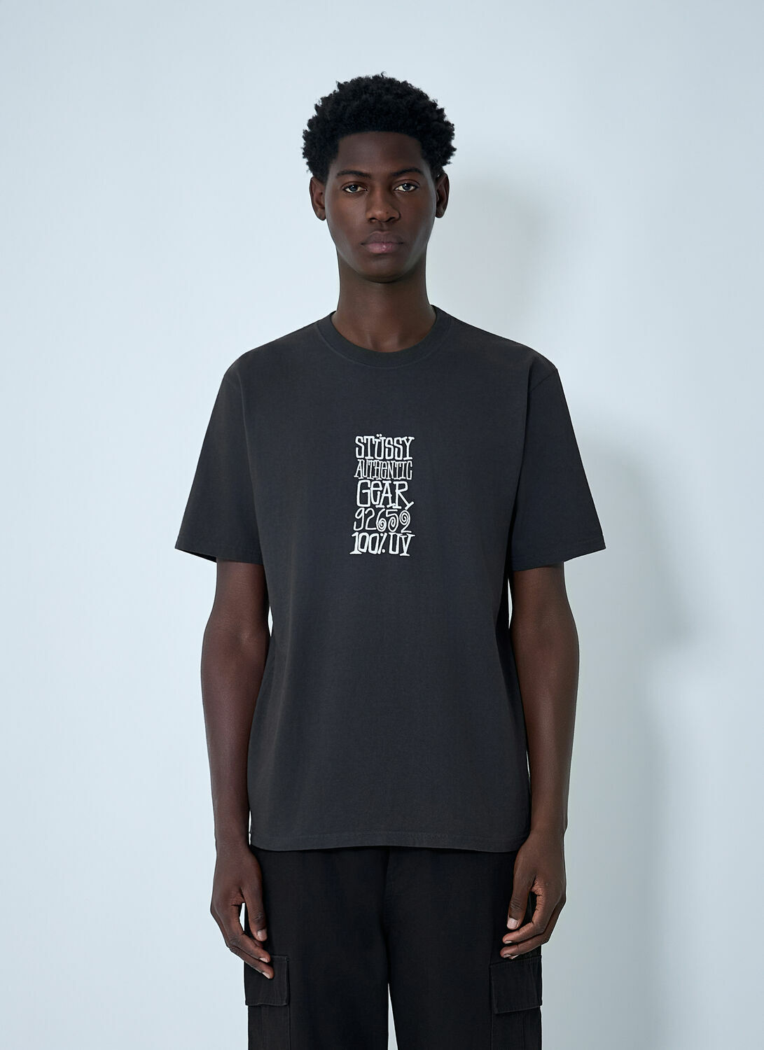 Stüssy Logo Motif T-Shirt