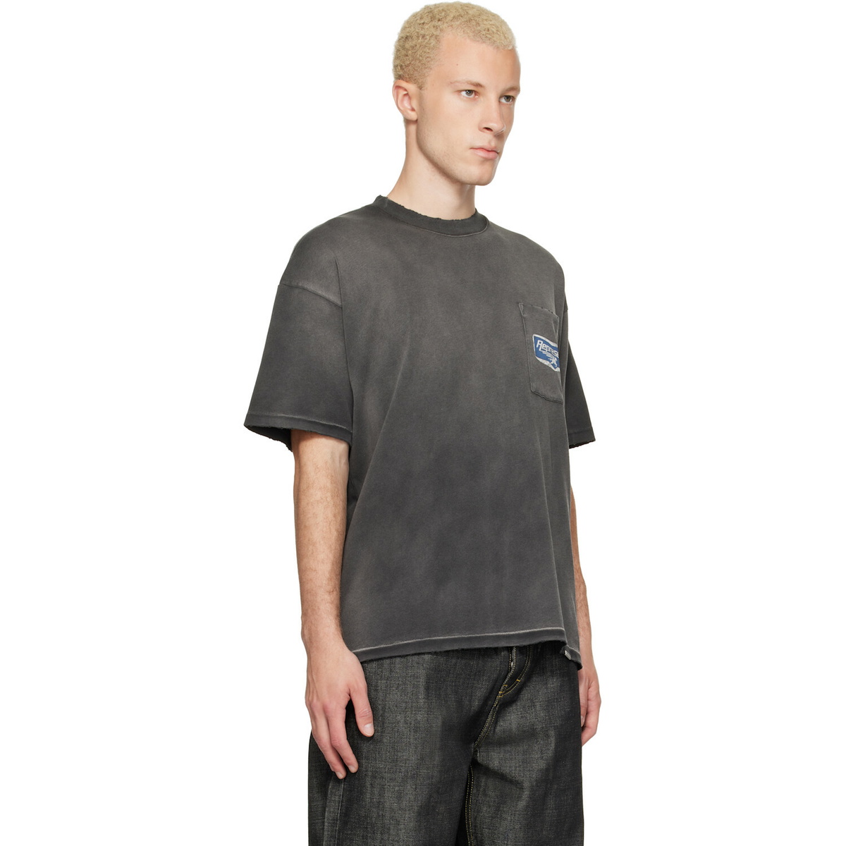 Represent Gray 'Nothing Faster' T-shirt