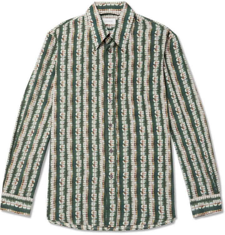 Photo: Lemaire - Printed Silk Shirt - Multi