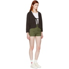 Visvim Green Damaged Priscilla Chino Shorts