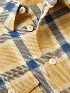 Visvim - Lumber Checked Linen and Wool-Blend Flannel Shirt - Neutrals
