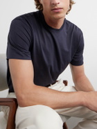 Zegna - Cotton-Jersey T-Shirt - Blue