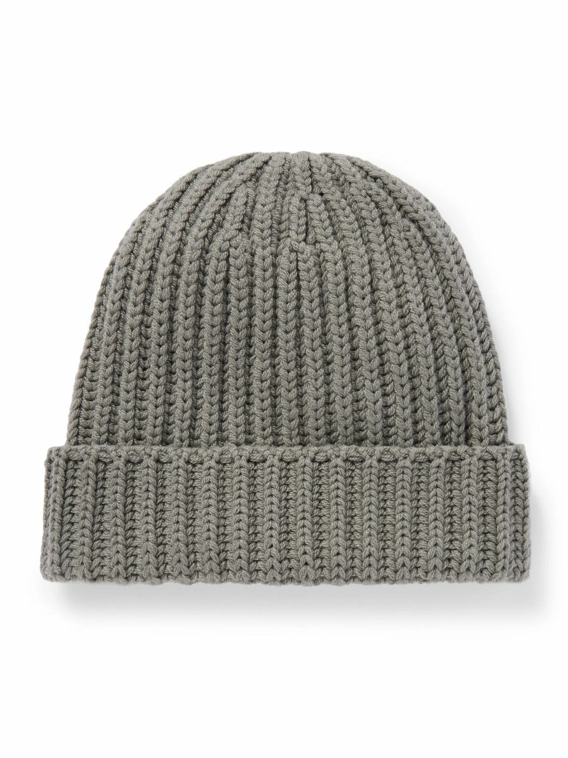 Stòffa - Ribbed Cashmere Beanie