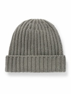 Stòffa - Ribbed Cashmere Beanie