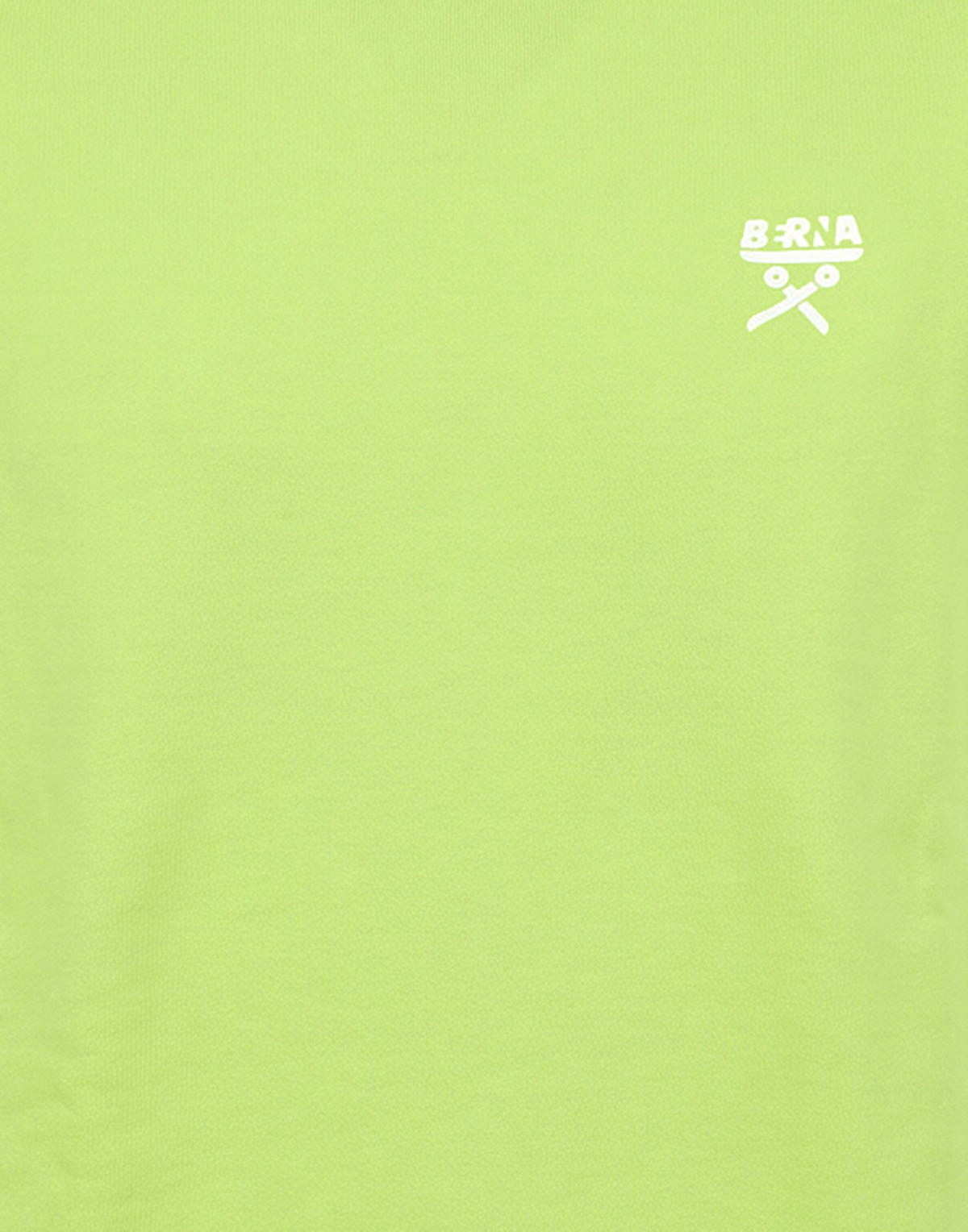 Berna Mens Sweatshirt Lime in Green