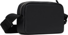 Hugo Black Faux-Leather Crossbody Bag