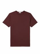 Sunspel - Supima Cotton-Jersey T-Shirt - Brown