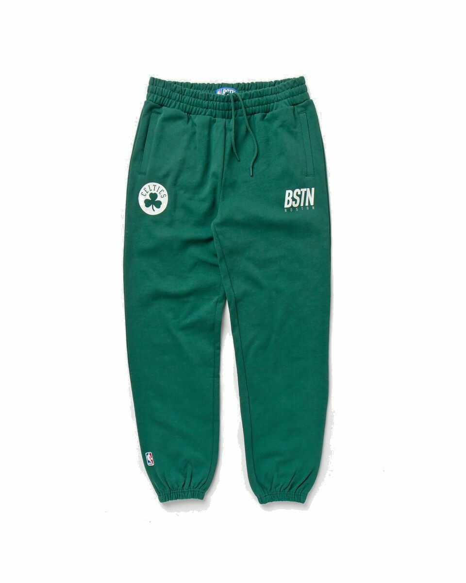 Photo: Bstn Brand Bstn & Nba Boston Celtics Sweatpants Green - Mens - Sweatpants