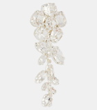 Magda Butrym Crystal-embellished floral drop earrings