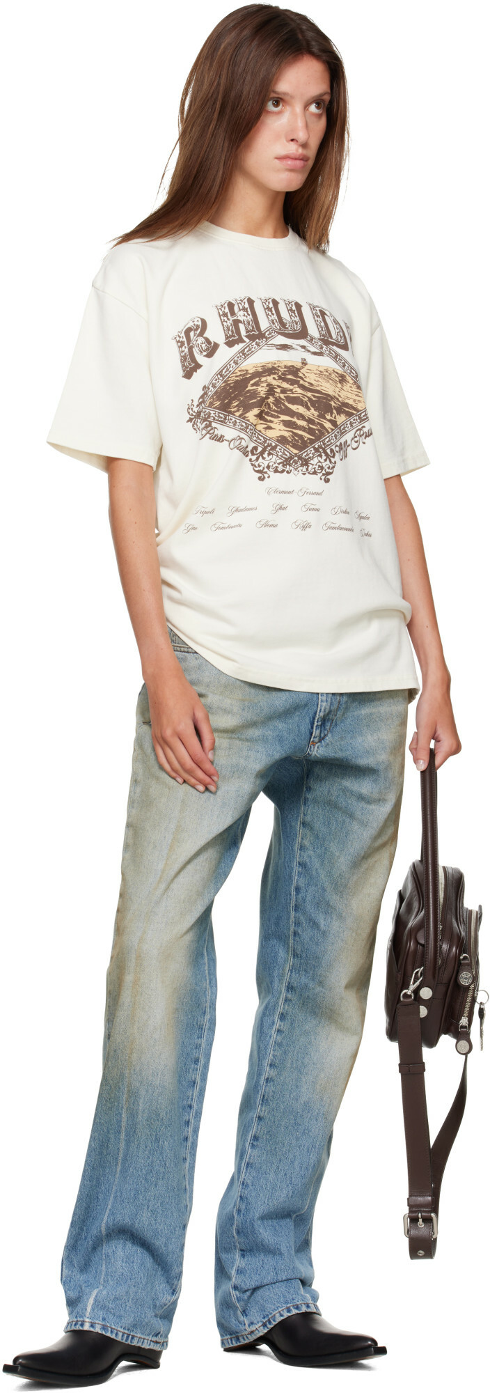 Rhude Off-White Dakar Convoy T-shirt