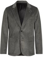 AMI PARIS - Cotton-Corduroy Blazer - Gray