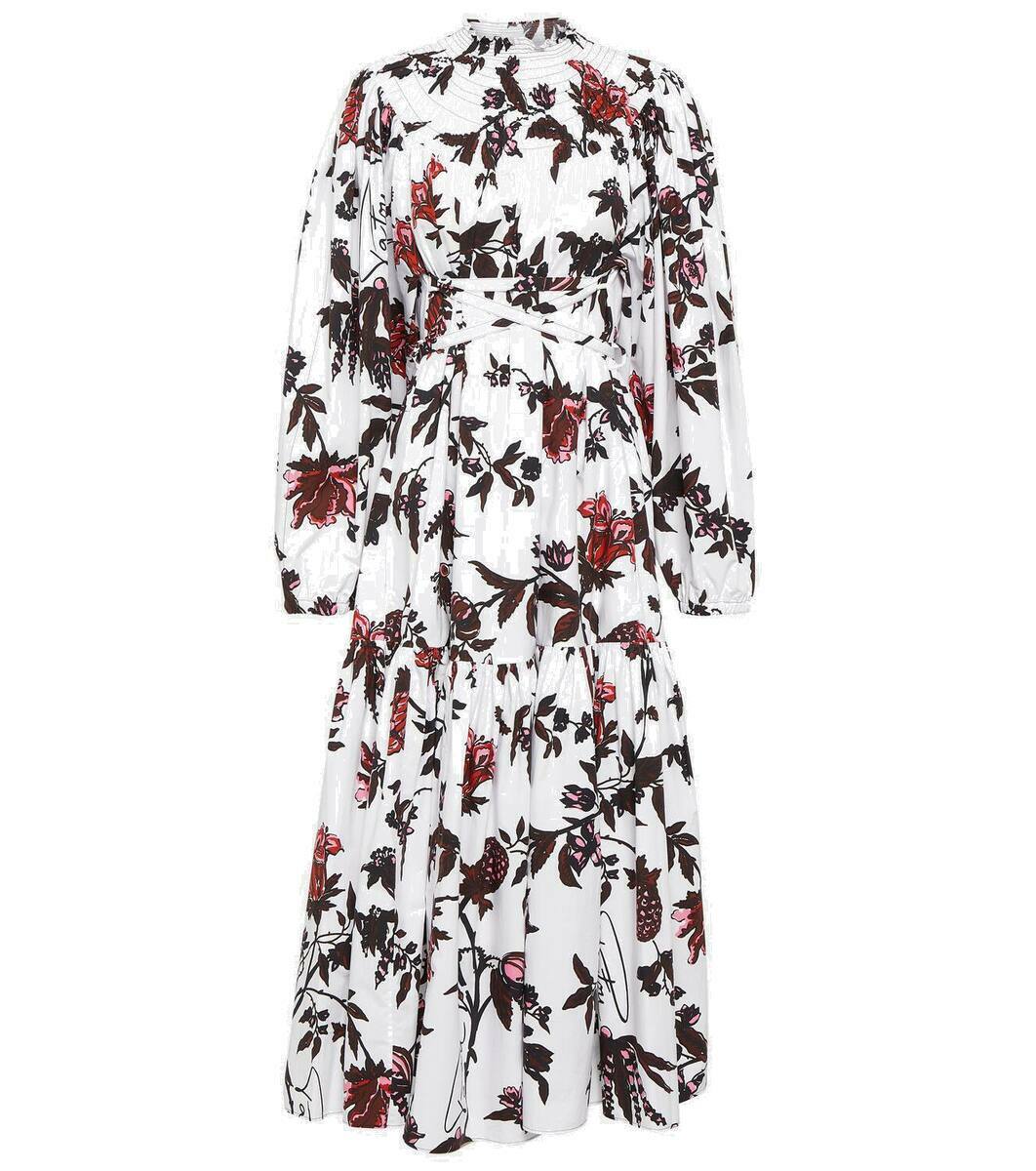 Patou Curve wool-blend midi dress Patou