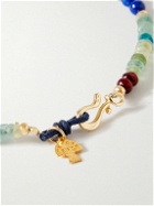 Peyote Bird - Synchronicity Gold-Filled and Cord Multi-Stone Beaded Bracelet