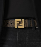 Fendi FF Zucca reversible leather belt