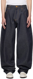 WILLY CHAVARRIA Blue Bad Boy Jeans