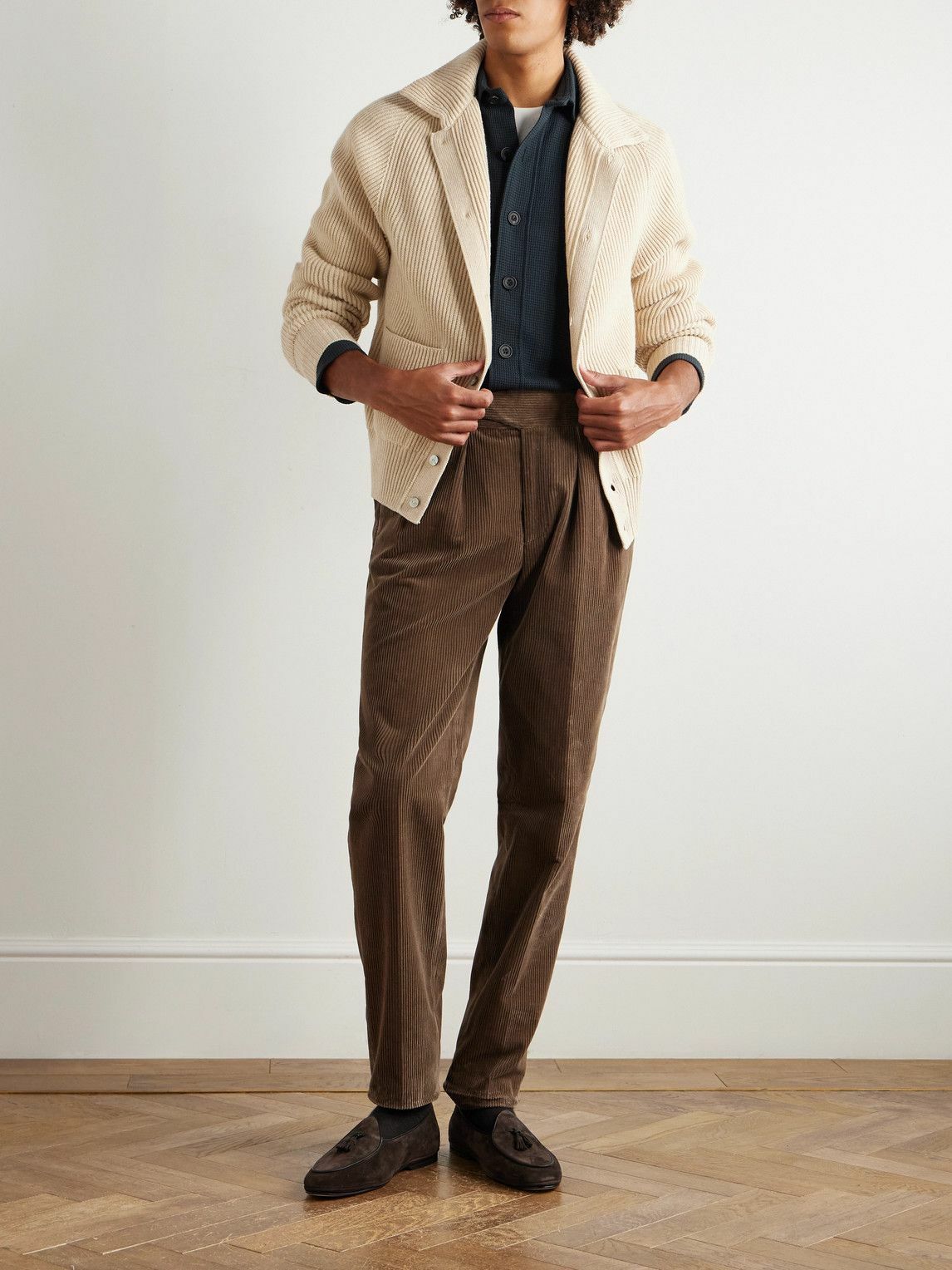 Rubinacci - Blanket Wool Shirt - Blue