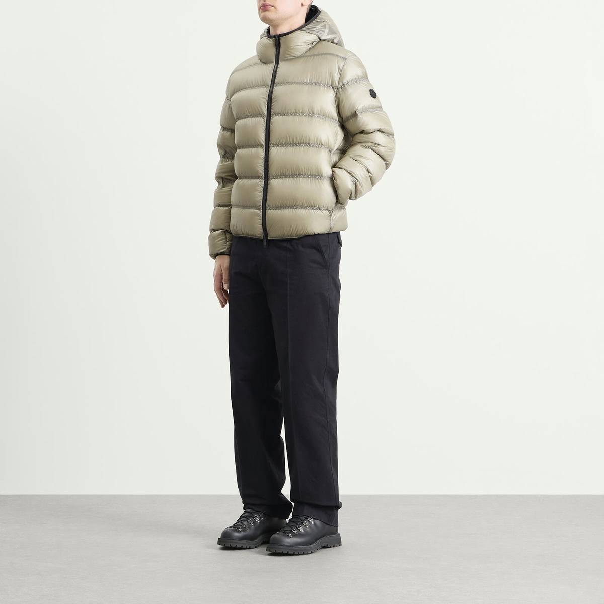 Moncler Men's Guadiana Jacket in Off-White