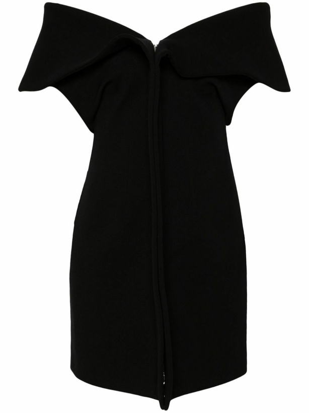 Photo: Ferragamo Black Gabardine Sleeveless Jacket