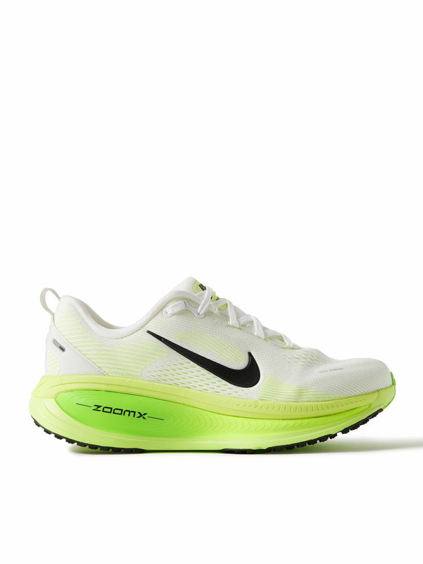 Photo: NIKE RUNNING - Vomero 18 Rubber-Trimmed Mesh Sneakers - White