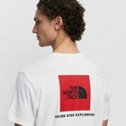 The North Face Red Box Tee White - Mens - Shortsleeves