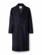 Altea - Coleman Wool-Blend Twill Coat - Blue