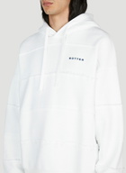 Botter Raw Edge Logo Hooded Sweatshirt