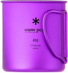 Snow Peak Purple Ti-Single 450 Cup