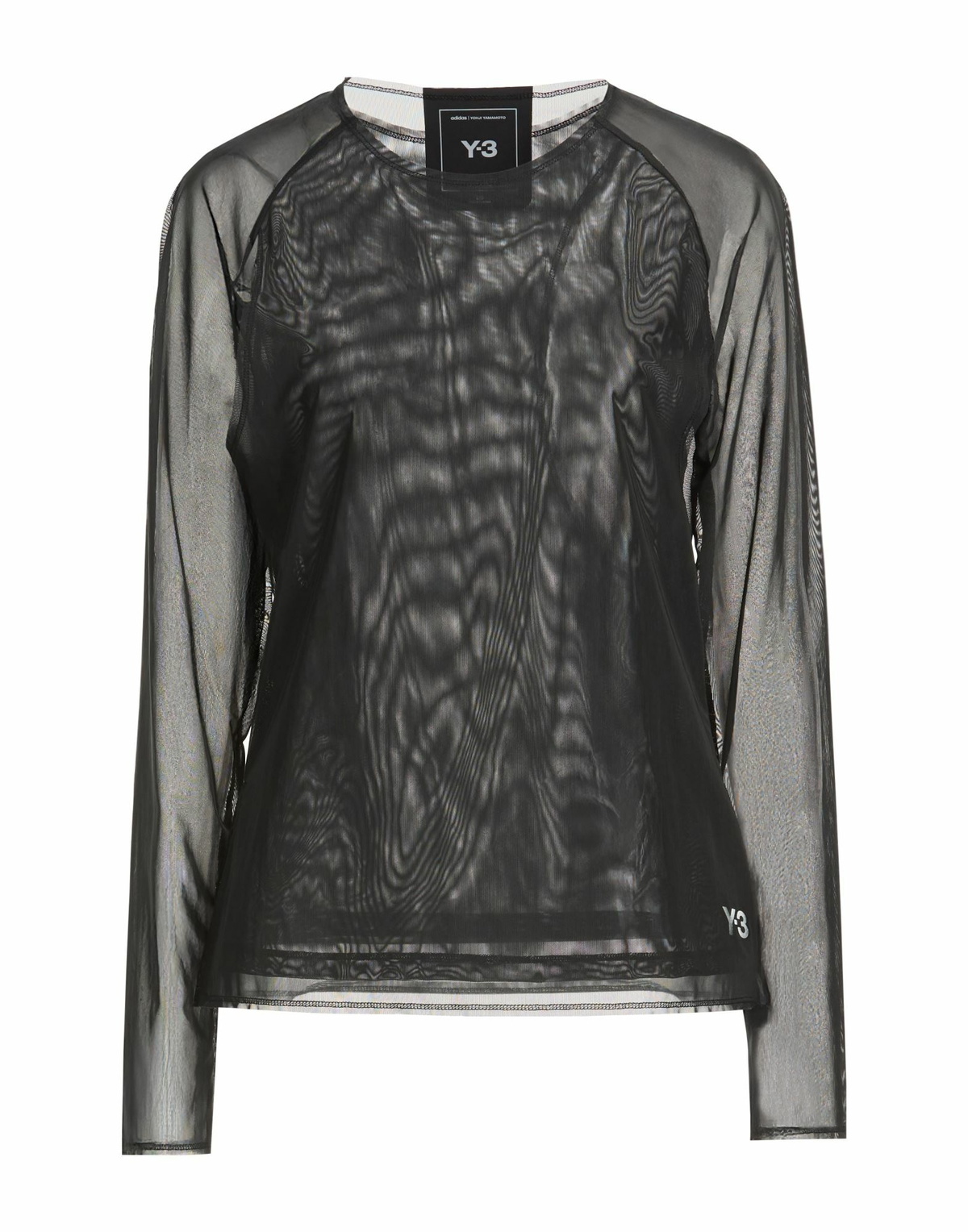Y-3 Womens T-shirt in Black