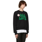 AMIRI Black A Love Movement Edition All Love Sweatshirt