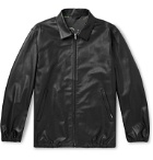Neighborhood - Leather Blouson Jacket - Black