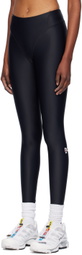 District Vision Black Pocketed Long Sport Leggings