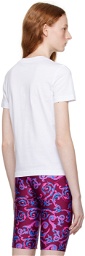 Versace Jeans Couture White Crewneck T-Shirt