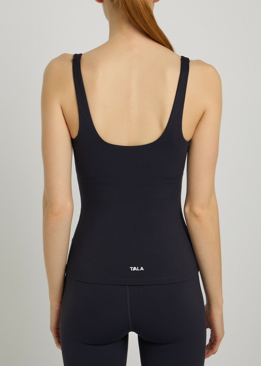 Tala Dayflex Minimal Stretch-jersey Vest Navy