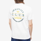 Adidas Men's 'Sports Resort' Club Logo T-Shirt in White