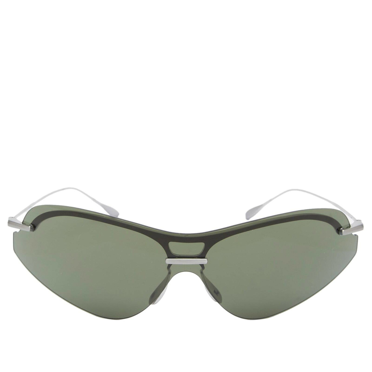 SOAR x Cubitts Sirrus Sunglasses in Silver/Green 