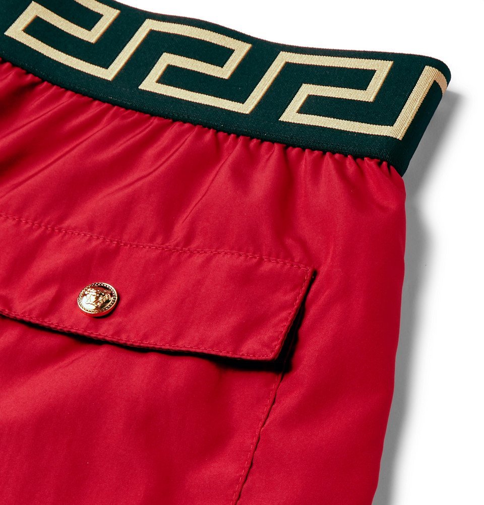 Versace swim 2024 shorts red