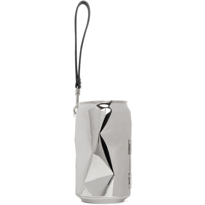 AMBUSH CAN CLUTCH Ambush Silver Can Clutch Ambush