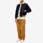 Uniform Bridge Men's Varsity Jacket in Navy