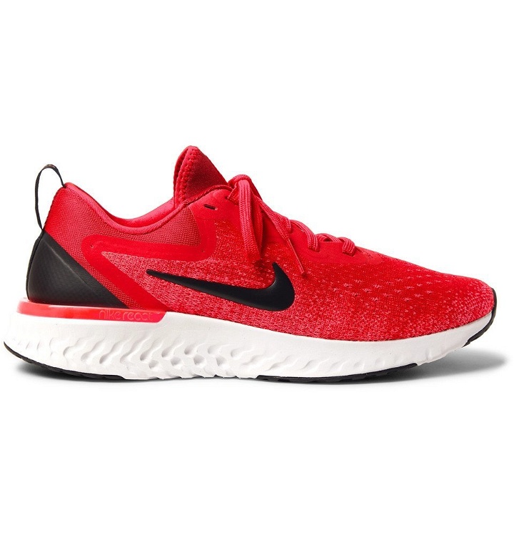 Photo: Nike Running - Odyssey React Mesh Running Sneakers - Men - Red