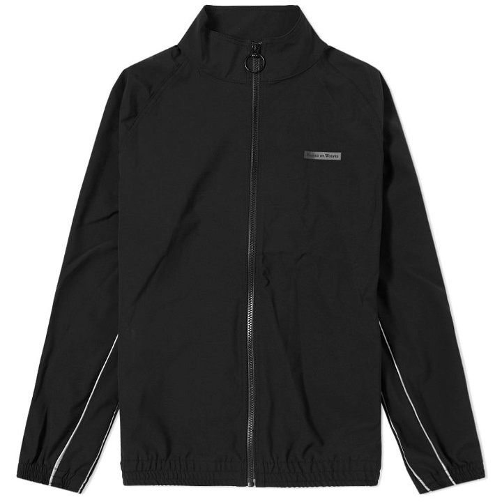 Photo: Raised by Wolves Schoeller Tech Track Jacket Black