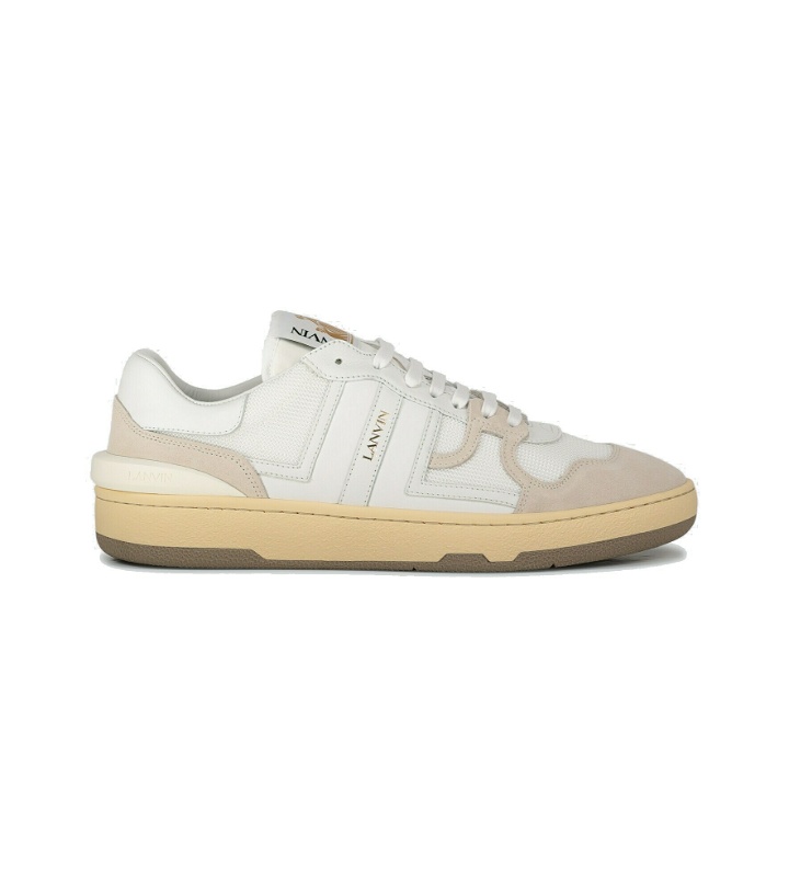 Photo: Lanvin - Clay leather low-top sneakers