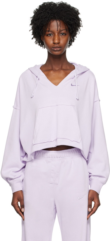 Photo: Nike Purple Sportswear Everyday Modern Hoodie